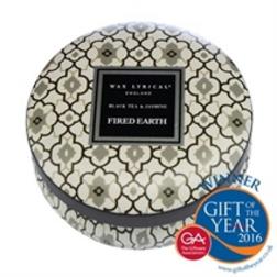 Wax Lyrical Wax Lyrical Fired Earth Candle Tin Black Tea & Jasmine Wax Lyrical Wax Lyrical Fired Earth Candle Tin Black Tea & Jasmine