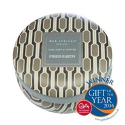 Wax Lyrical Wax Lyrical Fired Earth Candle Tin Earl Grey & Vetivert Wax Lyrical Wax Lyrical Fired Earth Candle Tin Earl Grey & Vetivert