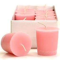 Keystone Candle Keystone Candle Scented Votive Candle Baby Powder Pink Keystone Candle Keystone Candle Scented Votive Candle Baby Powder Pink