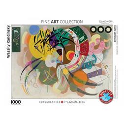 Eurographics Puzzles Wassily Kandinsky Dominant Curve Puzzel 1000 Stukjes Eurographics Puzzles Wassily Kandinsky Dominant Curve Puzzel 1000 Stukjes