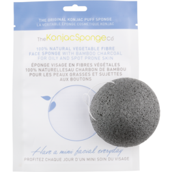 The Konjac Sponge Company Konjac Facial Sponge Puff Bamboo Charcoal The Konjac Sponge Company Konjac Facial Sponge Puff Bamboo Charcoal