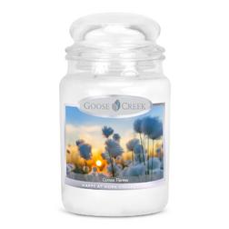Goose Creek Candle Goose Creek 2 Wick Jar Candle Cotton Flower Goose Creek Candle Goose Creek 2 Wick Jar Candle Cotton Flower