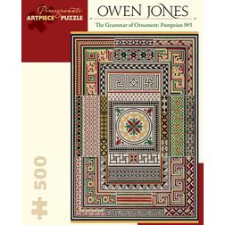 Pomegranate Art Owen Jones The Grammar of Ornament Pompeian no. 3 Puzzle 500 Stukjes Pomegranate Art Owen Jones The Grammar of Ornament Pompeian no. 3 Puzzle 500 Stukjes