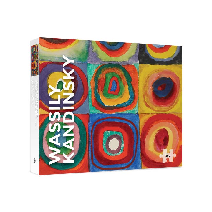 Pomegranate Art Wassily Kandinsky: Squares with Concentric Rings Puzzel 500 Stukjes