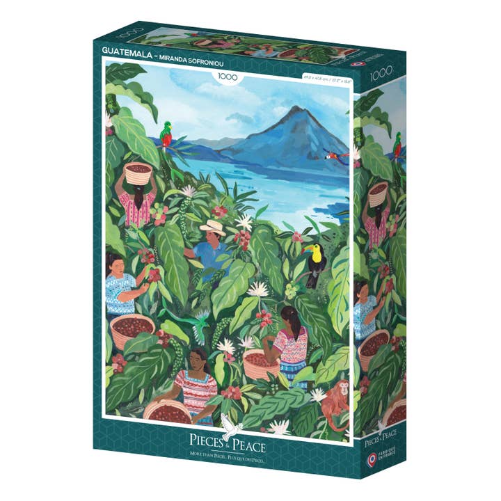 Pieces & Peace Pieces & Peace Guatamala Puzzel 1000 Stukjes