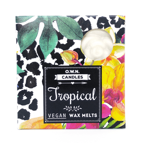 O.W.N. Candles 4 Scented Wax Melts Gift Box Tropical