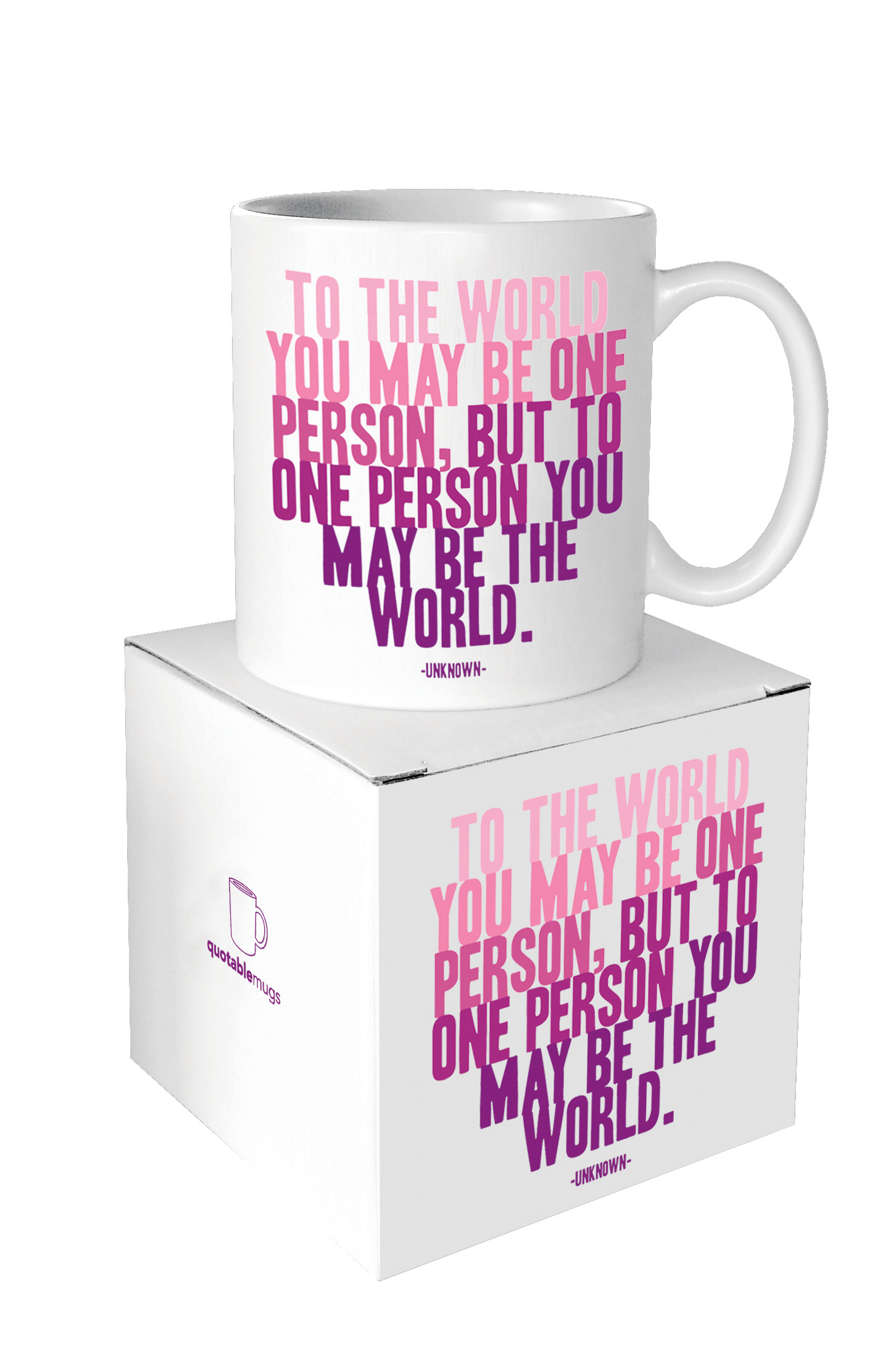 Quotable Mug To The World quotable kopen in de aanbieding