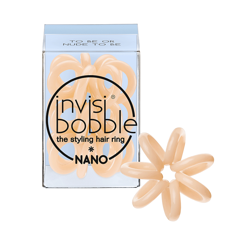 Invisibobble NANO To Be Or Nude To Be - 3 stuks