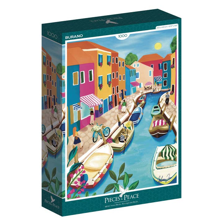 Pieces & Peace PIeces & Peace Burano Puzzel 1000 Stukjes