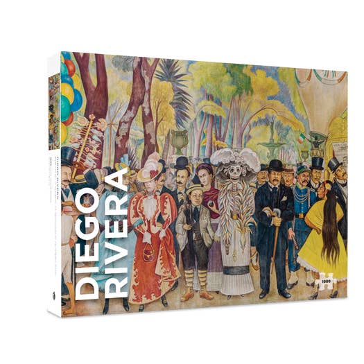 Pomegranate Art Diego Rivera: Dream of A Sunday Afternoon in Alameda Park Puzzel 1000 Stukjes