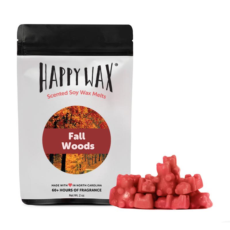 Happy Wax Fall Woods Wax Melts Sample Pouch