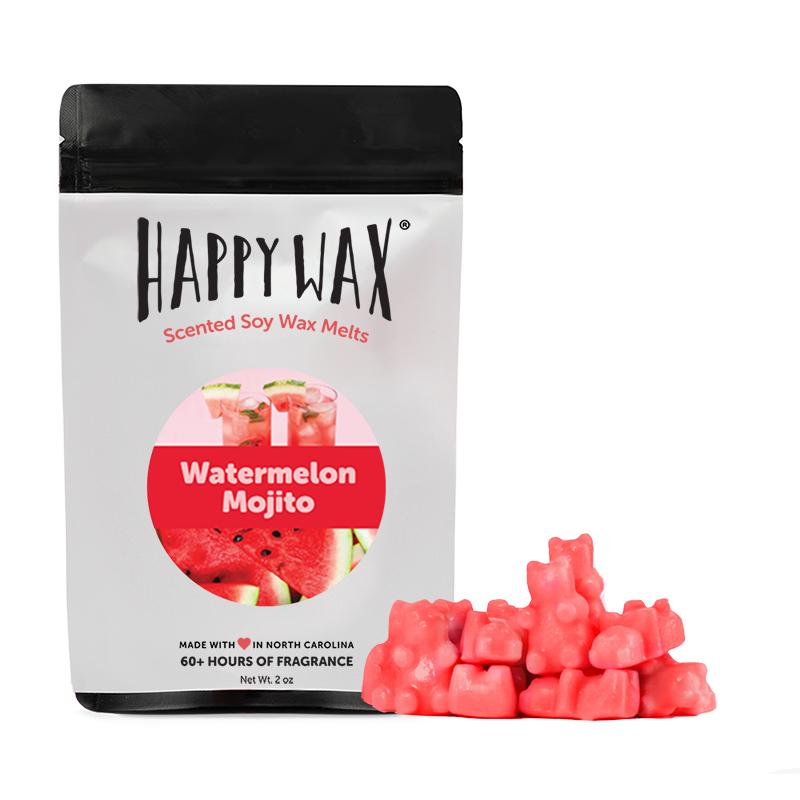 Happy Wax Watermelon Mojito Wax Melts Sample Pouch