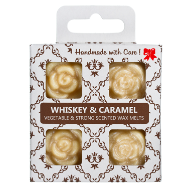 Own Candles 4 Scented Wax Melts Gift Box Whiskey Caramel own candles kopen in de aanbieding