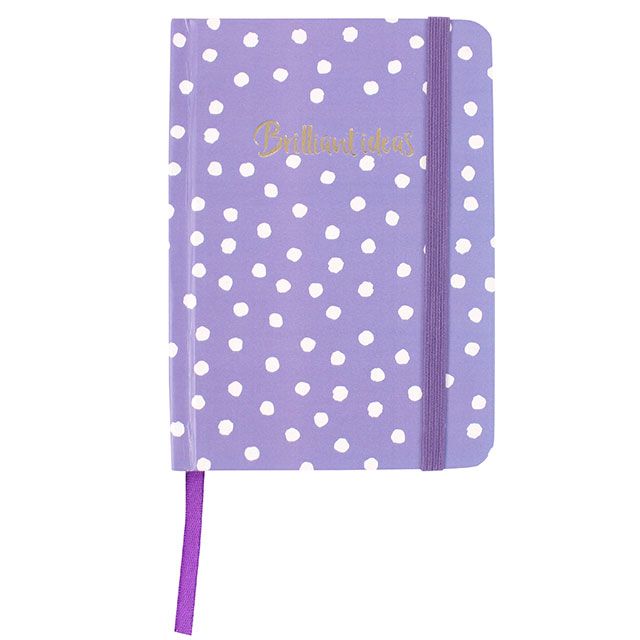 Purple A6 Notebook