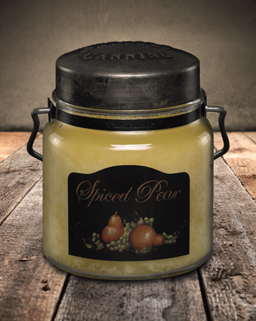 McCall's Candles Classic Jar Candle Spiced Pear