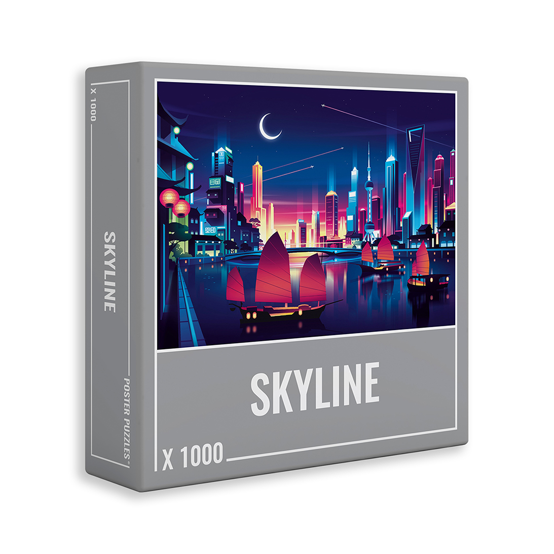 musicus verkenner studio Cloudberries Skyline Jigsaw Puzzle 1000 Stukjes | Online bestellen bij  Alicejo.com!