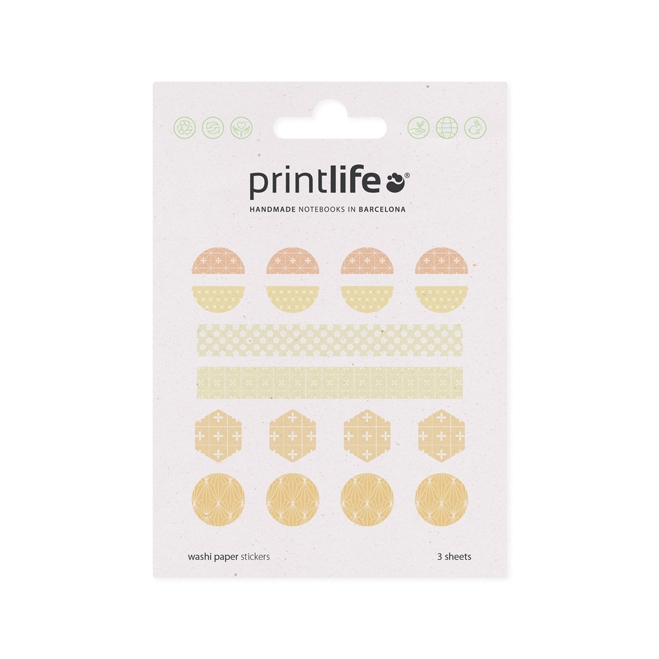 Washi Paper Stickers Geometric 17