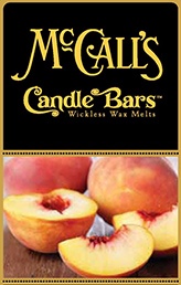 McCall's Candles 6 Candle Bars Ginger Peach