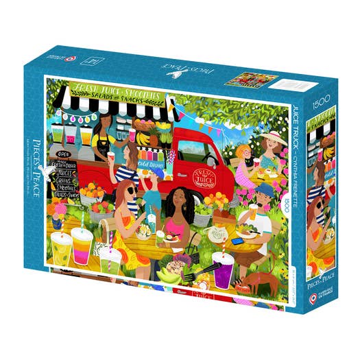 Pieces & Peace Pieces & Peace Juice Truck Puzzel 1500 Stukjes