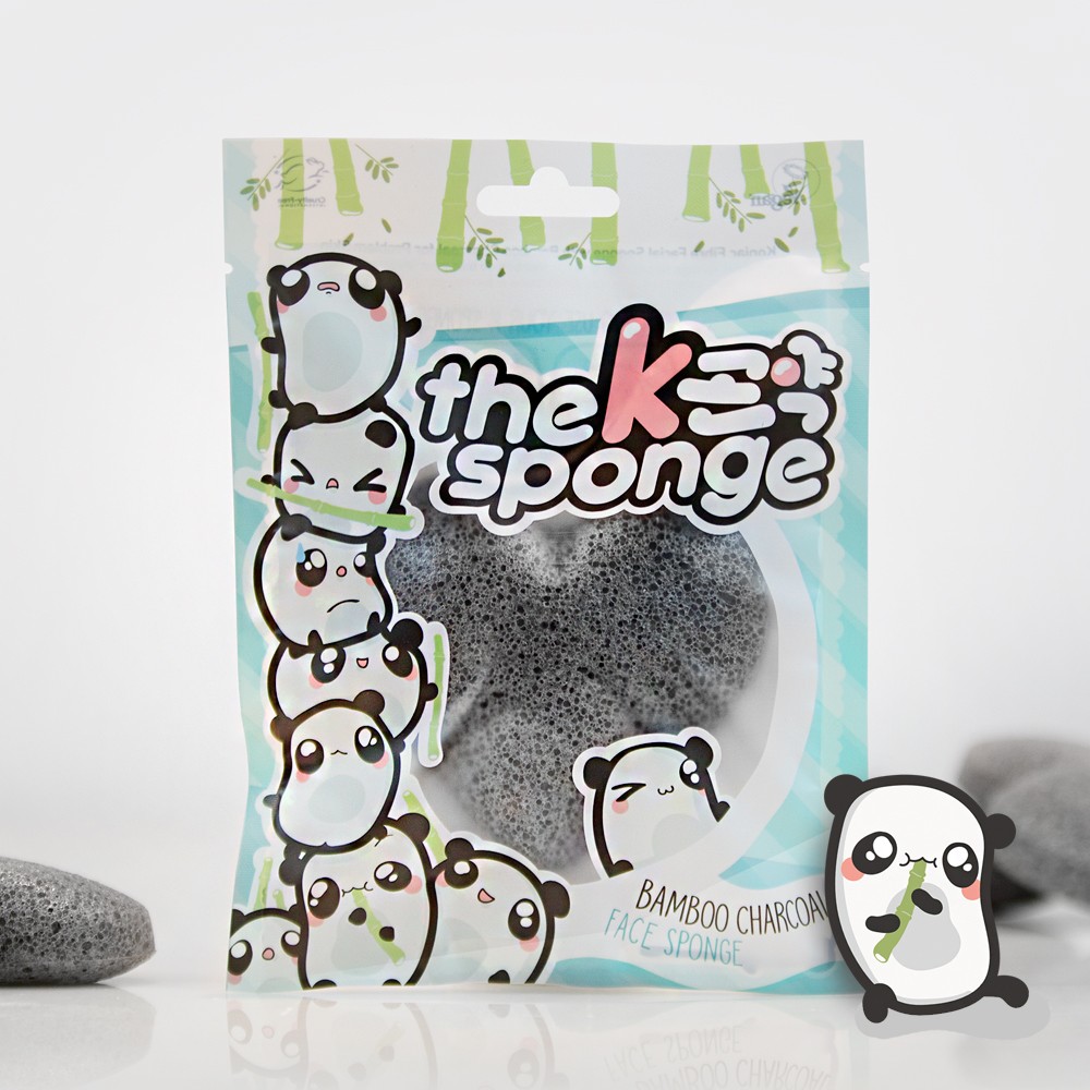 Konjac K-Sponge The Ultimate Charcoal Rich Korean Beauty Tool