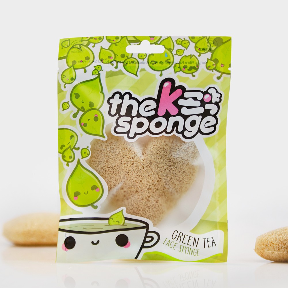 Konjac K-Sponge The Ultimate Korean Beauty Tool Green Tea