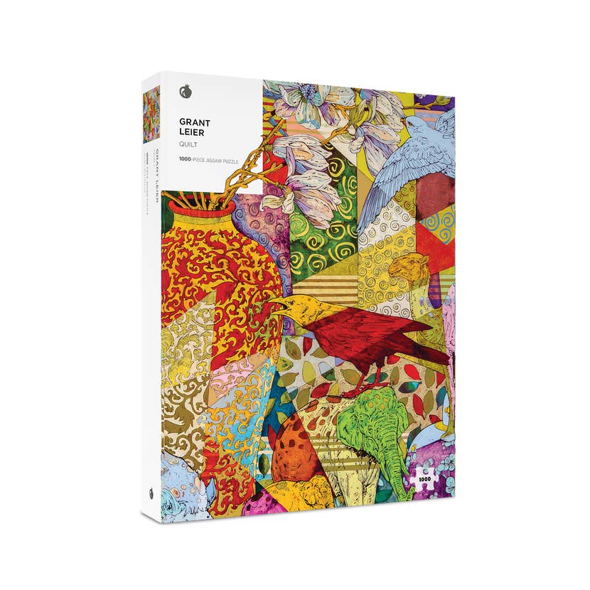 Pomegranate Art Grant Leier: Quilt Puzzel 1000 Stukjes