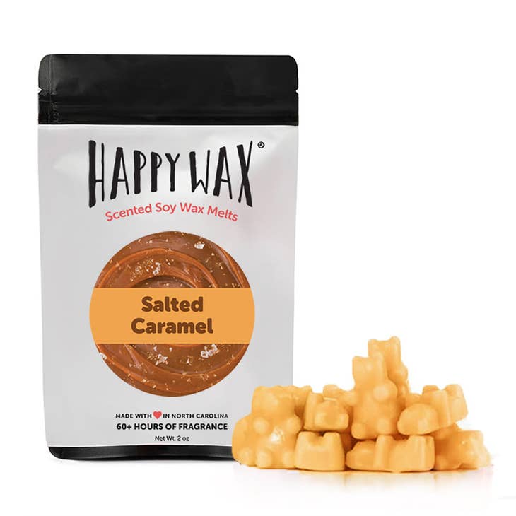 Happy Wax Salted Caramel Wax Melts Sample Pouch