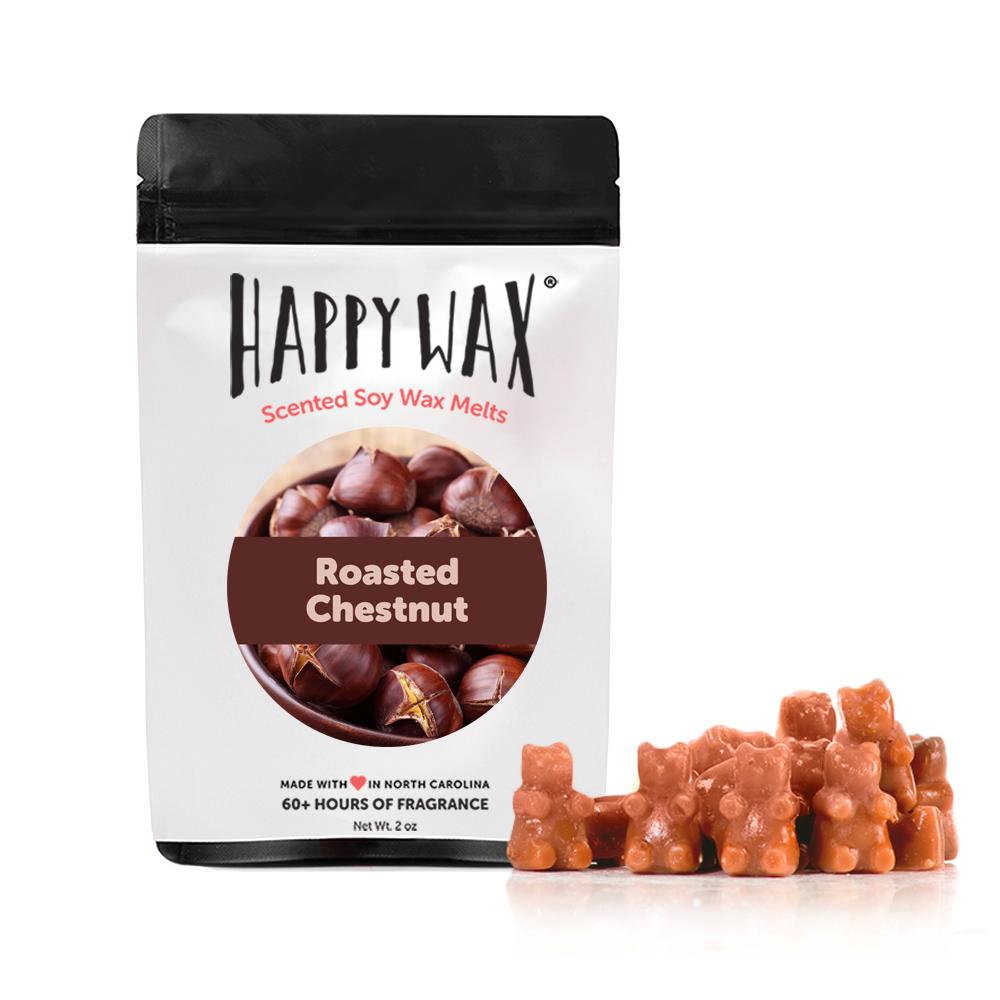 Happy Wax Roasted Chestnut Wax Melts Sample Pouch