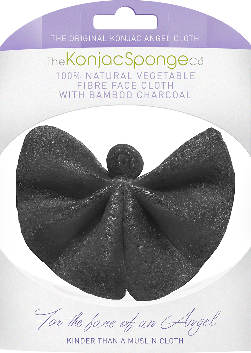 Konjac Sponge Angel Cloth Bamboo Charcoal