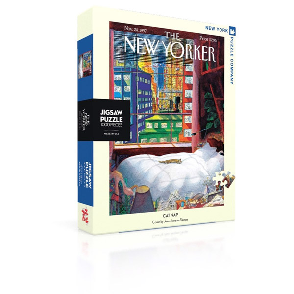 New York Puzzle Company Cat Nap - 1000 pieces