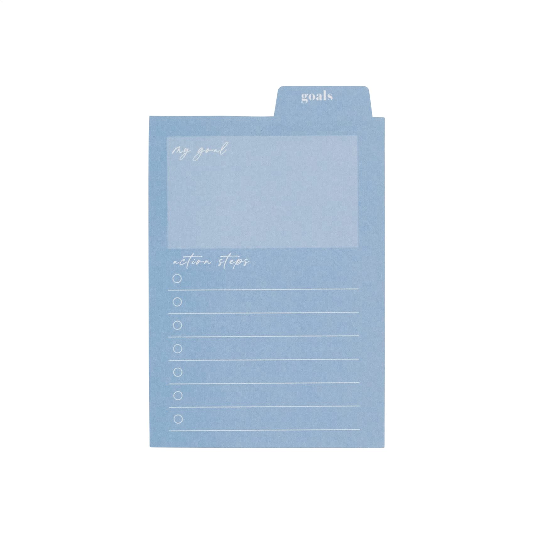 Erin Condren Tabbed Sticky Notes - Goal Setting