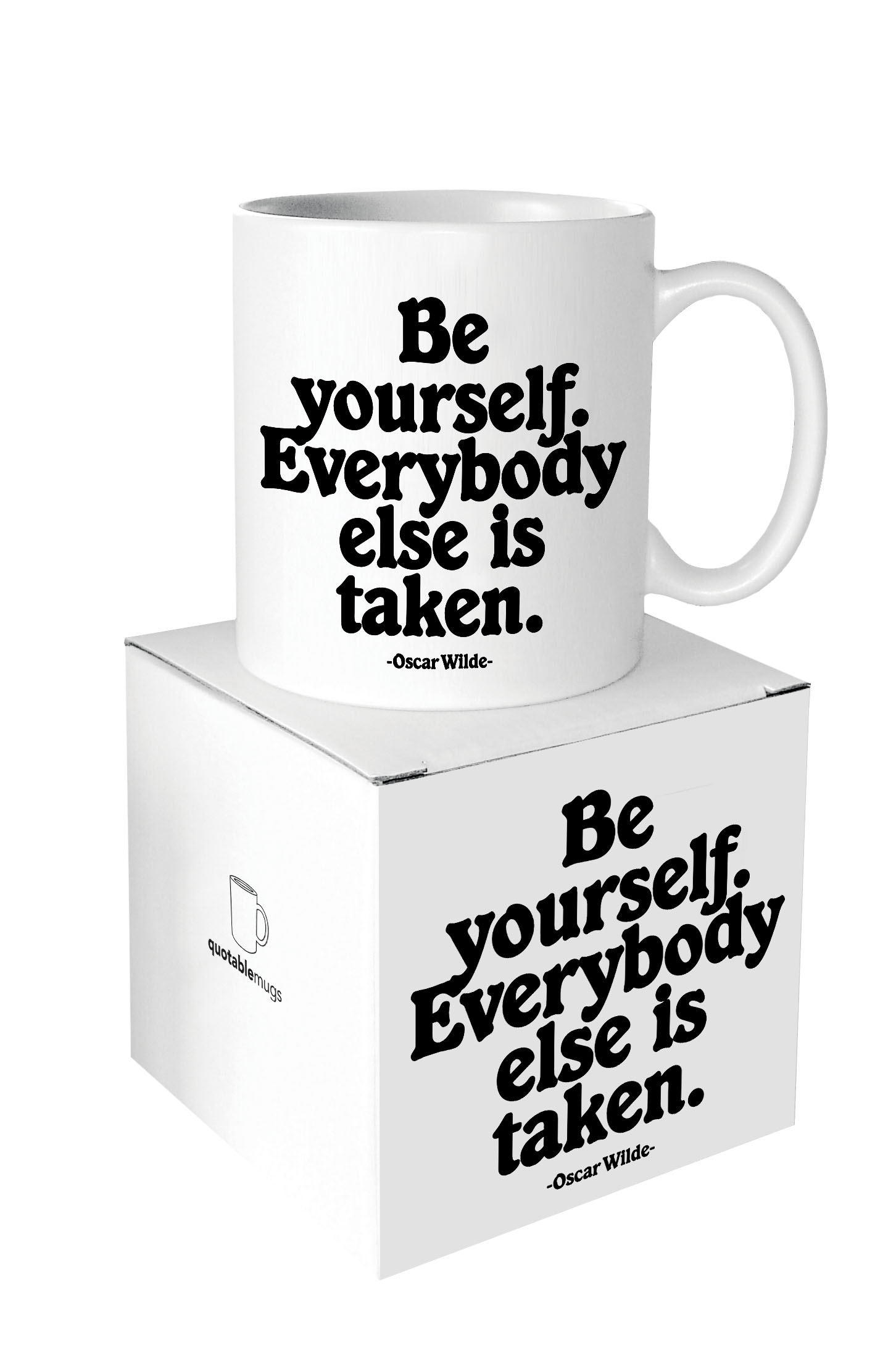 Quotable Mug Be Yourself quotable kopen in de aanbieding Quotable Mug Be Yourself quotable kopen in de aanbieding