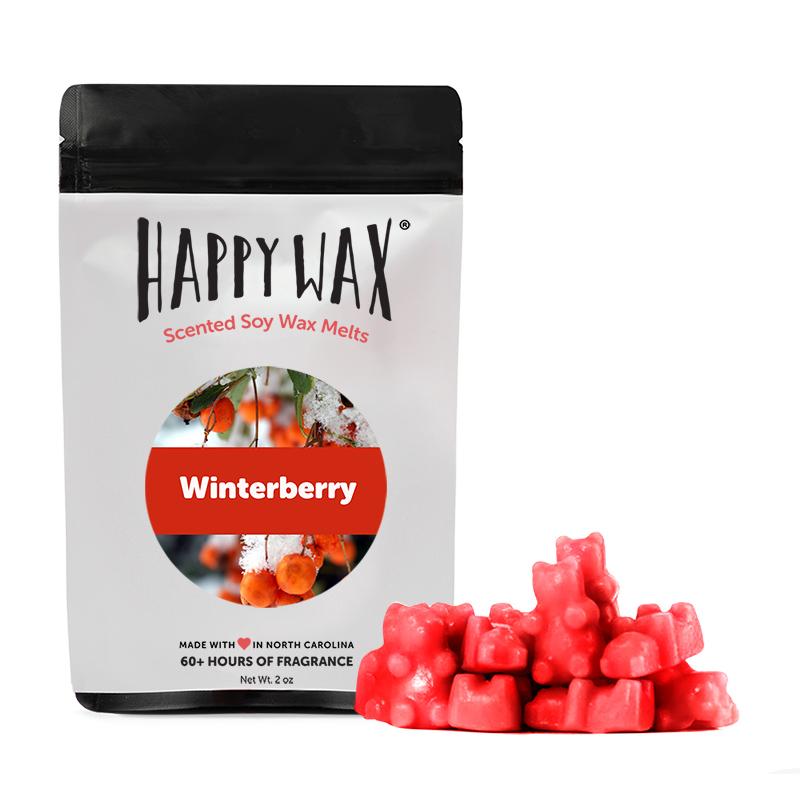 Happy Wax Winterberry Wax Melts Sample Pouch