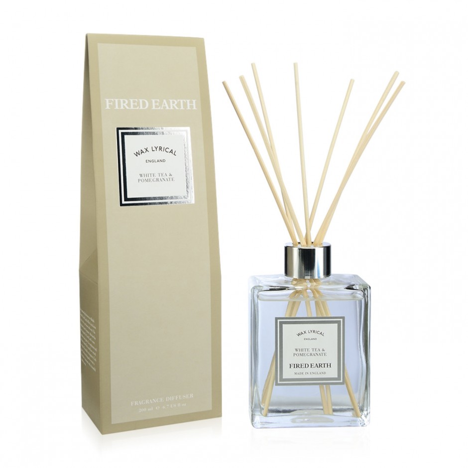 Wax Lyrical Fired Earth Reed Diffuser 200 Ml White Tea Pomegranate wax lyrical fired earth kopen in de aanbieding