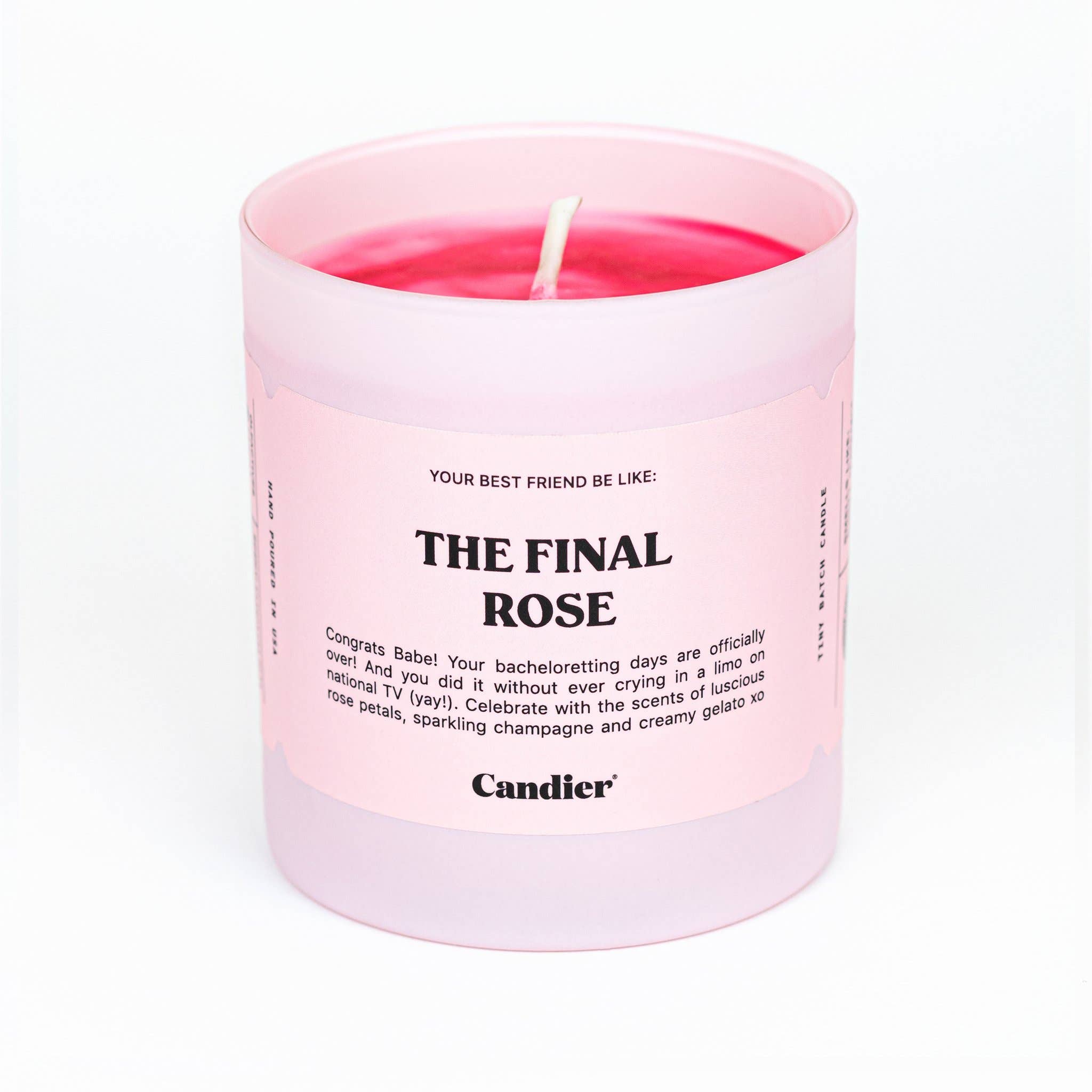 Ryan Porter The Final Rose Geurkaars