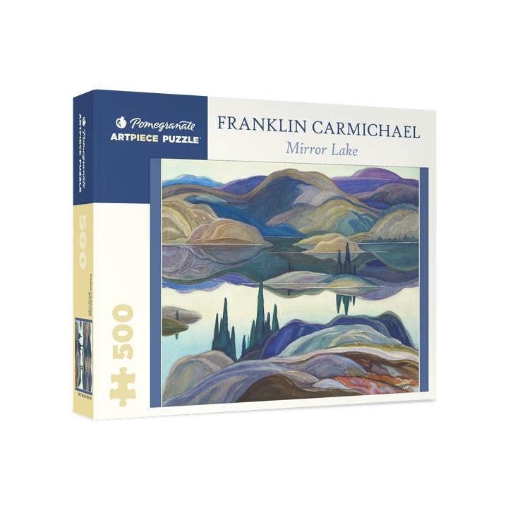 Pomegranate Art Franklin Carmichael Mirror Lake Puzzel 500 Stukjes