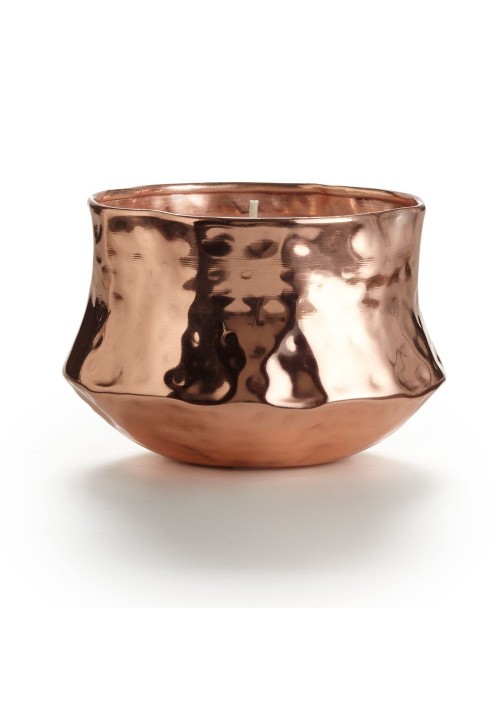 Illume Talisman Copper Metal Candle Chanterelle Moss