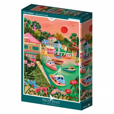Pieces & Peace Pieces & Peace Polperro Puzzel 1000 Stukjes
