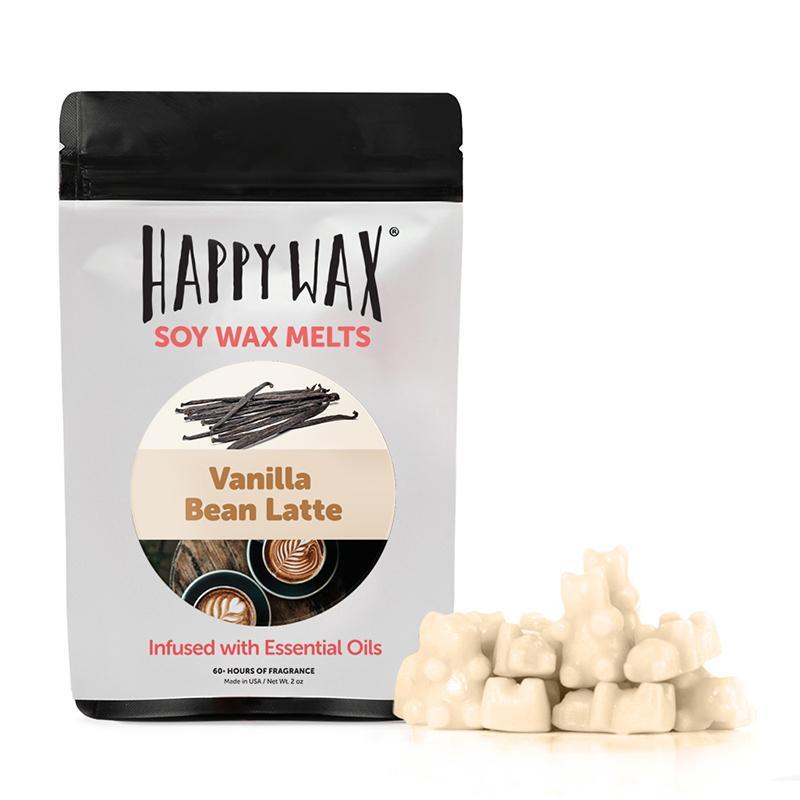 Happy Wax Vanilla Bean Latte Wax Melts Sample Pouch