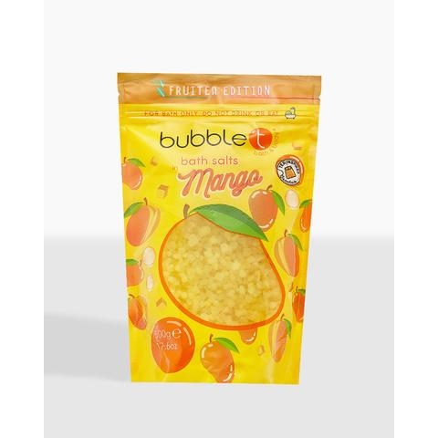 Bubble T Bath Salts Fruitea Edition Soothing Tropical Mango (500g)