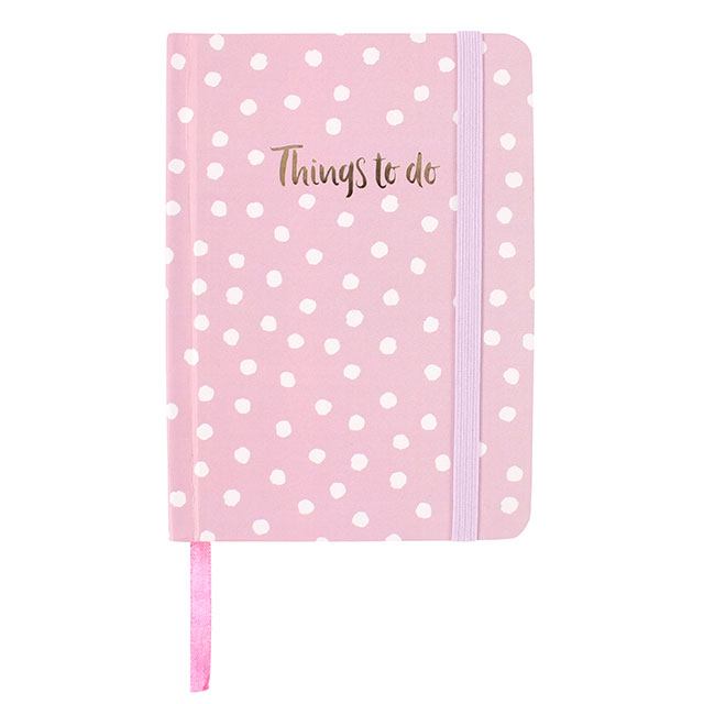 Pink A6 Notebook