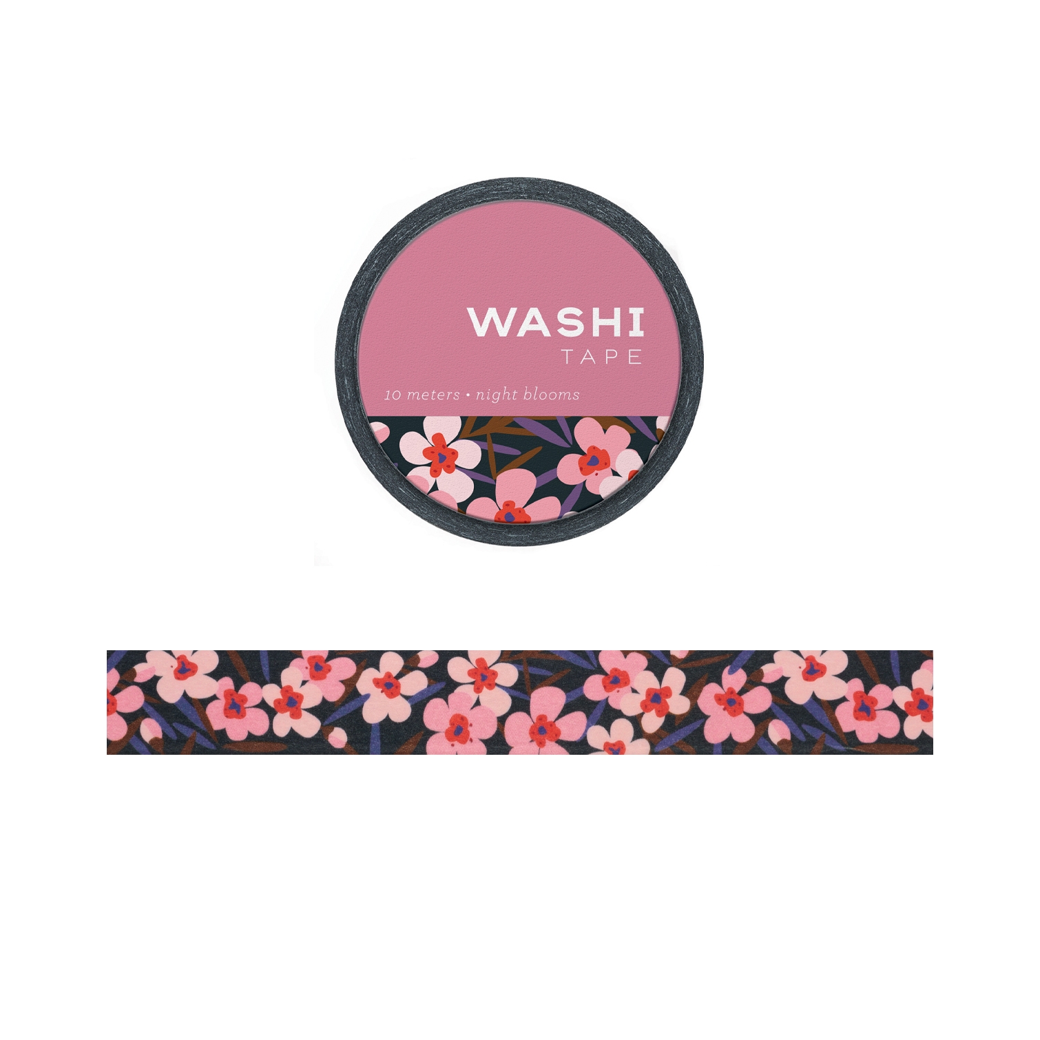 Girl of All Work Night Blooms Washi Tape