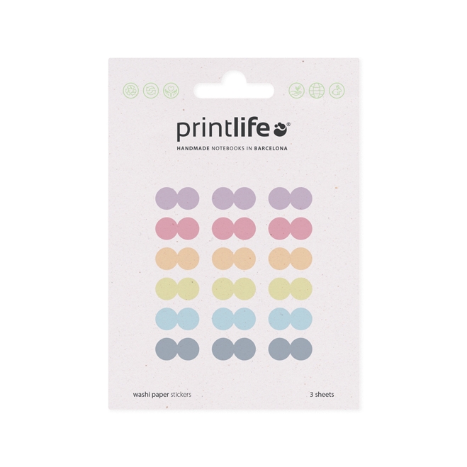 Washi Paper Stickers Pastel 19