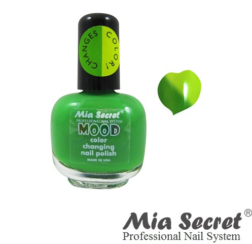 Mia Secret Mood Nagellak Green Yellow mia secret kopen in de aanbieding