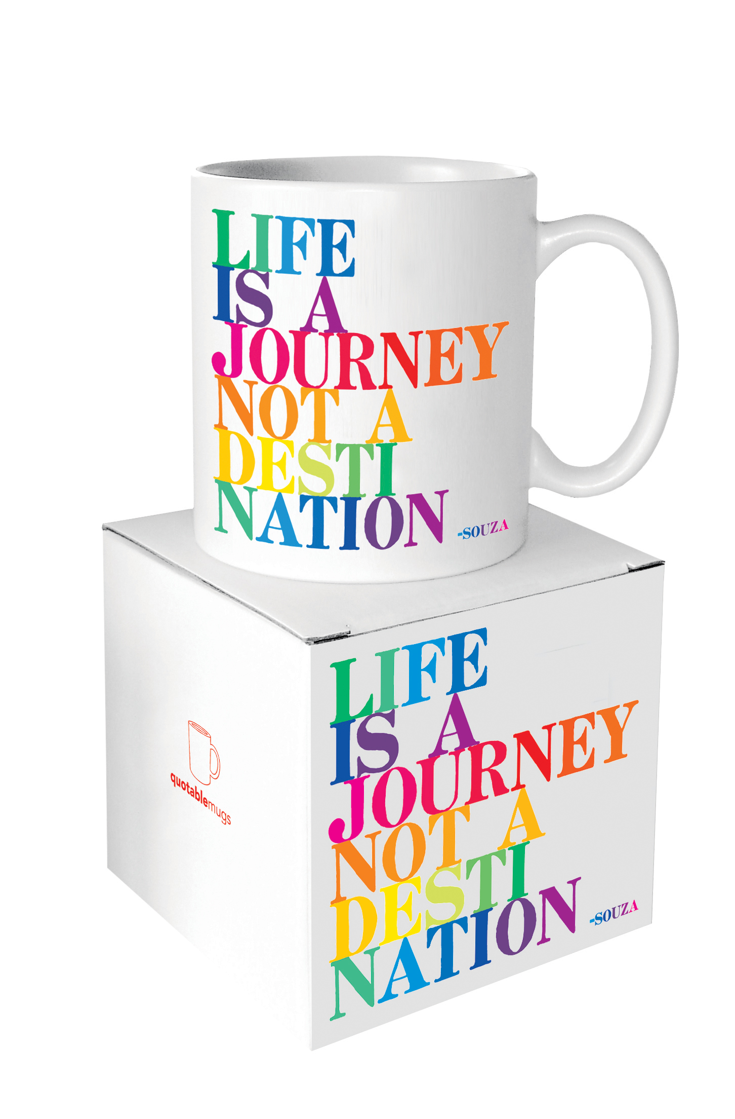 Quotable Mug Life is a Journey