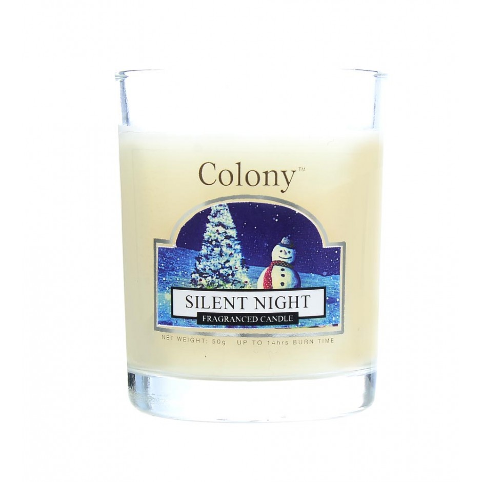 Wax Lyrical Silent Night Scented Candle Glass