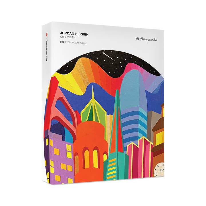 Pomegranate Art Jordan Herren City Vibes Puzzel 500 Stukjes