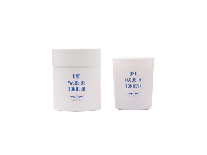 La Bougie Blanche Geurkaars Vague de Bonheur