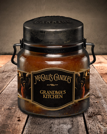 McCall's Candles Classic Candle Jar Grandma's Kitchen