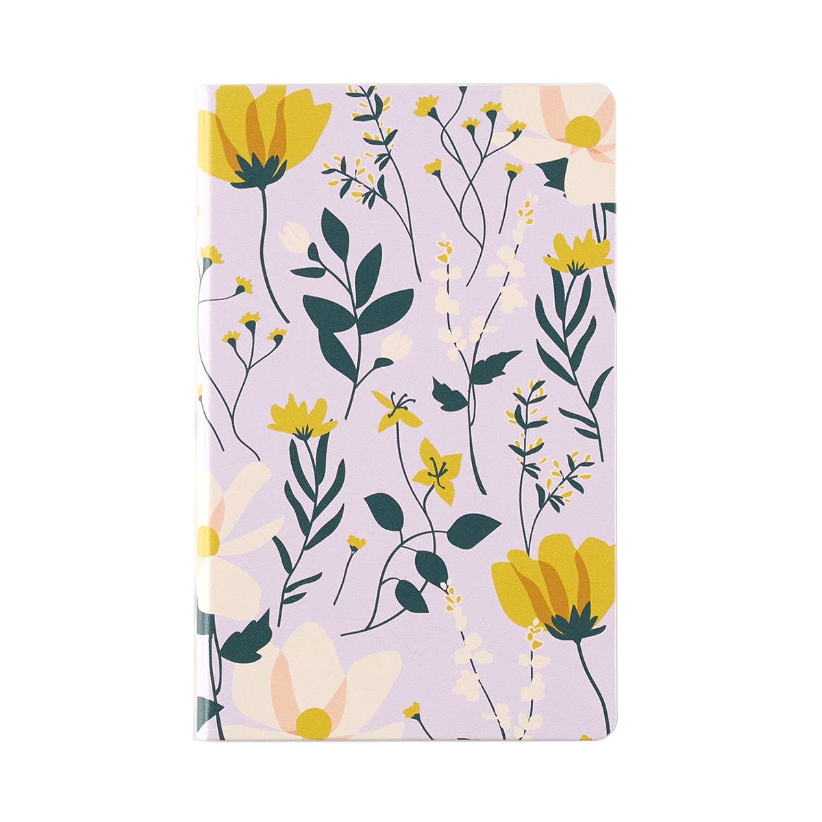 Erin Condren Softbound Lined Notebook Lilac Wild Flowers